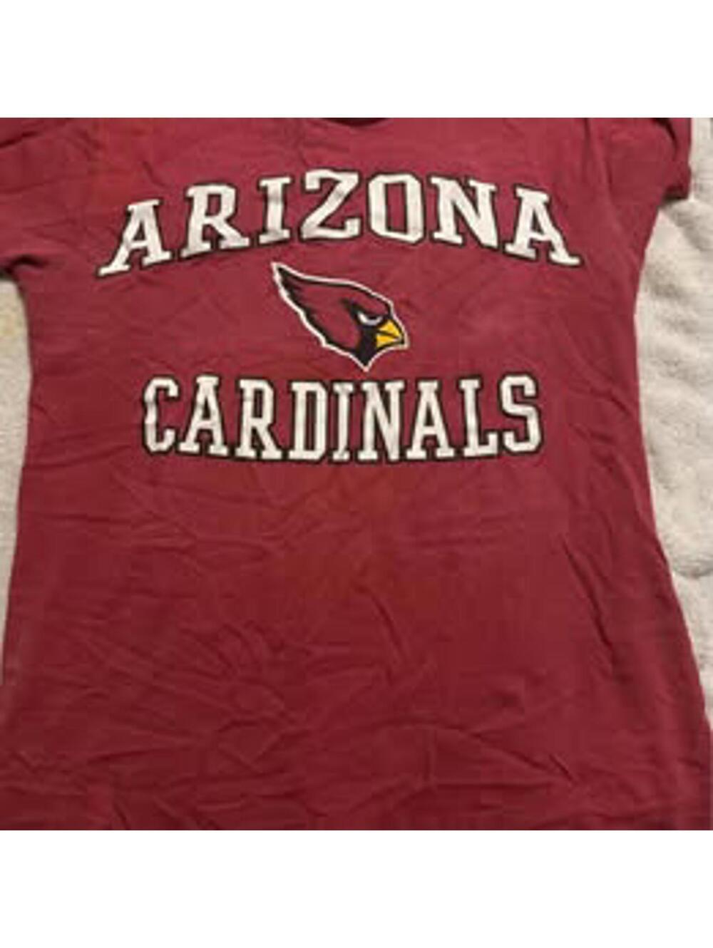2 Men's Small/Child's Large Arizona Cardinals Shirts - Picture 3 of 4